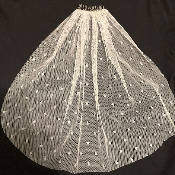 J. CREW RHINESTONE BLUSHER VEIL. COLOR: IVORY. main image 13